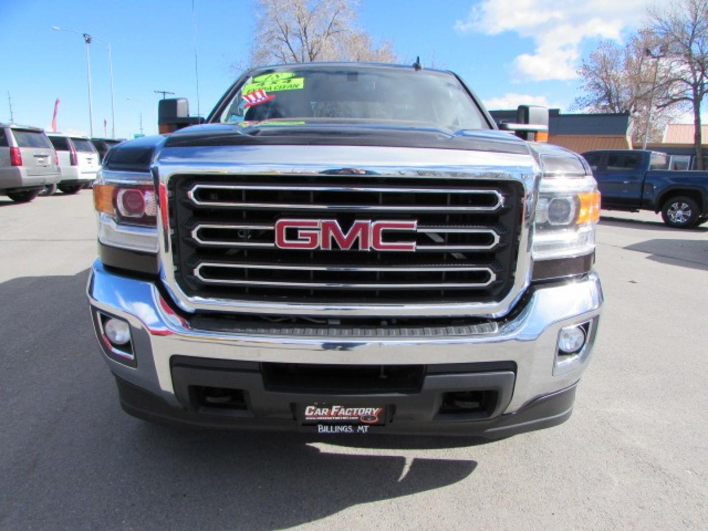 2018 Dark Mahogany /Gray GMC Sierra 2500HD SLE (1GT12SEG7JF) with an 6.0 Gasoline V8 engine, Heavy Duty 6 speed automatic transmission, located at 4562 State Avenue, Billings, MT, 59101, (406) 896-9833, 45.769516, -108.526772 - Photo#6